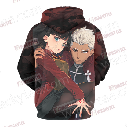 Fate/ Stay Night - Blade And Rin Unisex 3D T-shirt