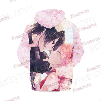 Naruto Sakura and Sasuke Unisex 3D T-shirt