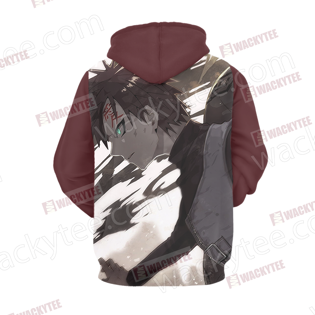 Naruto Gaara New Unisex 3D T-shirt