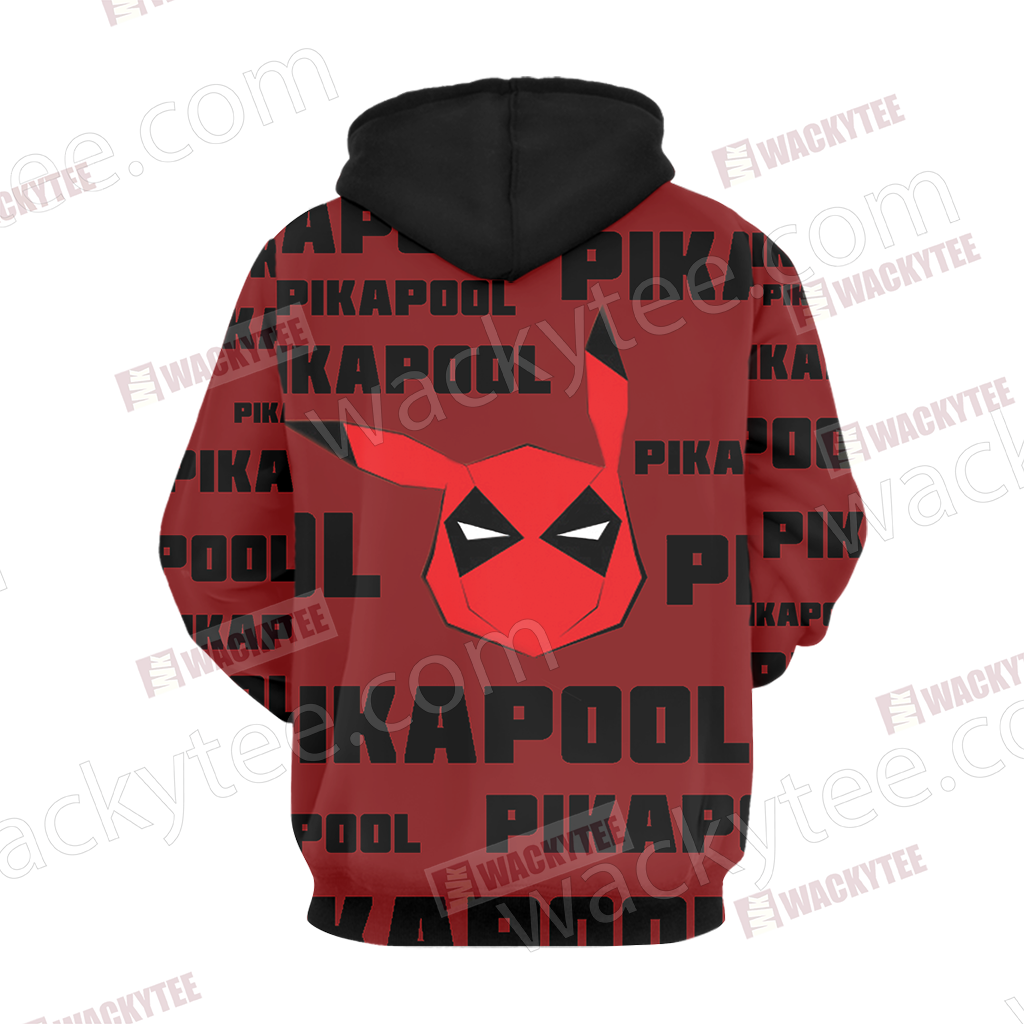 PikaPool Deadpool And Pikachu New Unisex 3D T-shirt