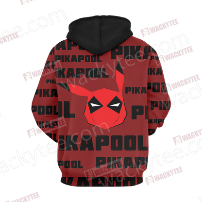 PikaPool Deadpool And Pikachu New Unisex 3D T-shirt