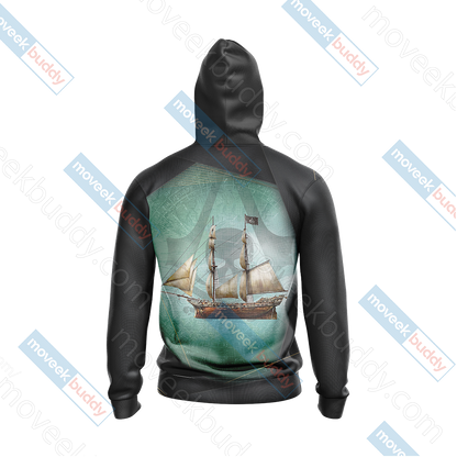 Assassin’s Creed IV Black Flag Video Game Unisex 3D T-shirt