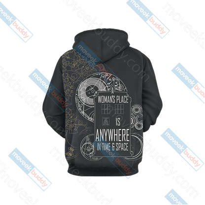 Doctor Who Tardis New Unisex 3D T-shirt