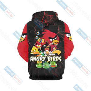 Angry Birds Unisex 3D T-shirt   