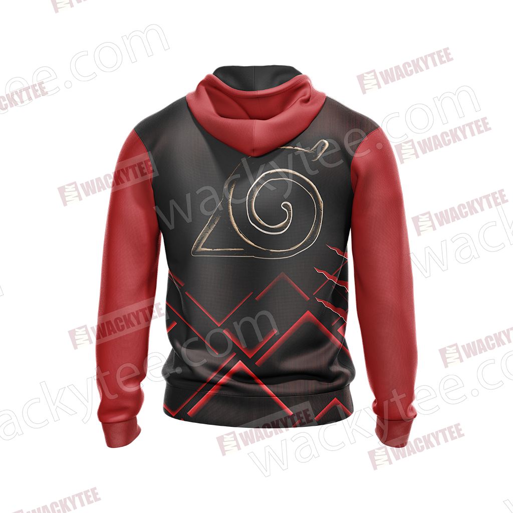 Naruto Konoha Symbol Unisex 3D T-shirt