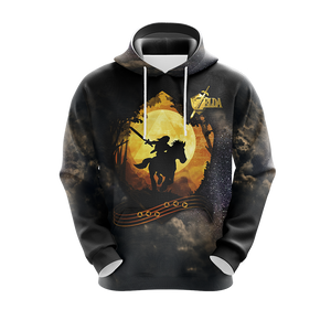 The Legend Of Zelda T-shirt Zip Hoodie Pullover Hoodie   