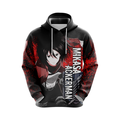 Attack on Titan - Mikasa Ackerman New Unisex 3D T-shirt
