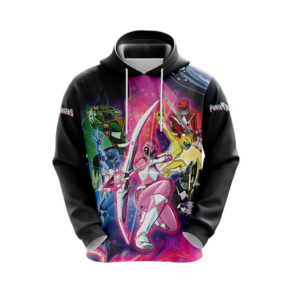 Mighty Morphin Power Rangers Unisex 3D T-shirt