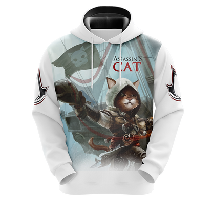 Assassin's Creed III-IV Cat Unisex 3D T-shirt