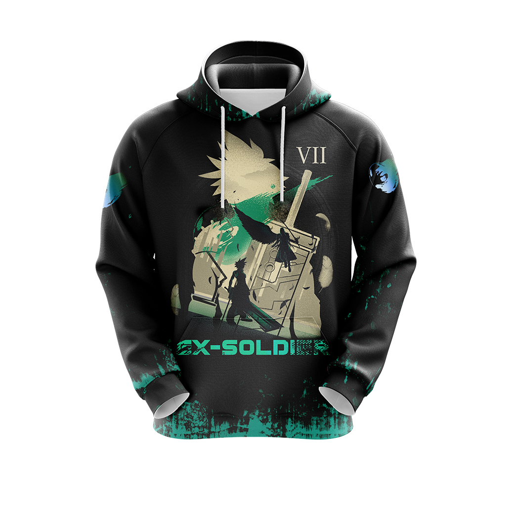 Final fantasy - Ex-Soldier of the VII Unisex 3D T-shirt