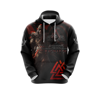 Assassin's Creed Ragnarok Unisex 3D T-shirt Zip Hoodie Pullover Hoodie