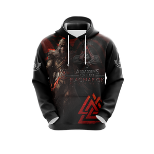 Assassin's Creed Ragnarok Unisex 3D T-shirt Zip Hoodie Pullover Hoodie   