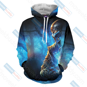 Mortal Kombat Subzero New Unisex 3D T-shirt   