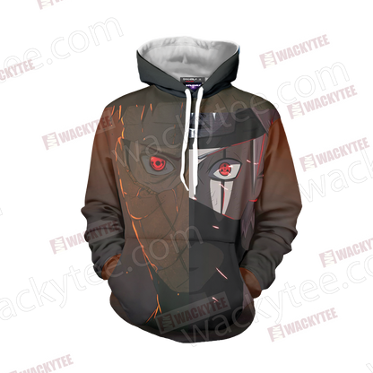 Naruto Obito And Kakashi 3D T-shirt