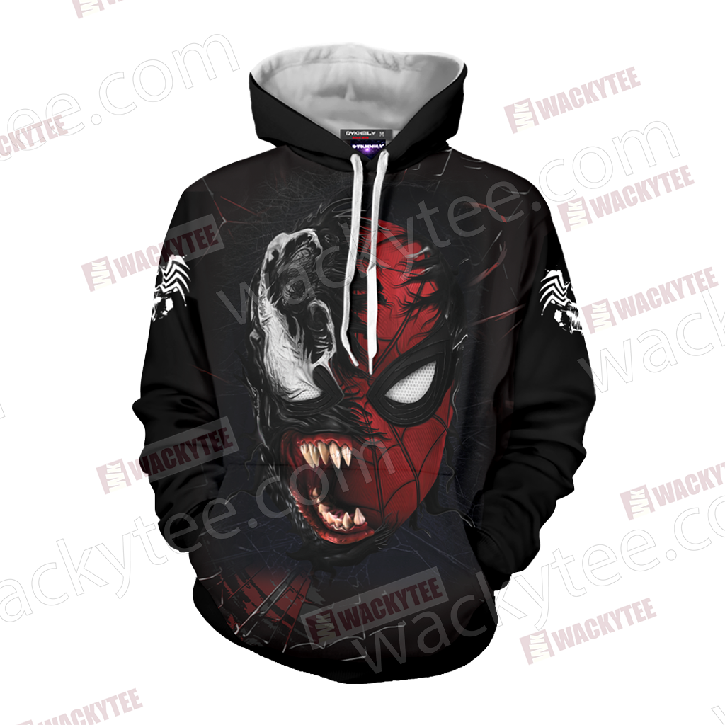 Spider-Man and Venom Unisex 3D T-shirt