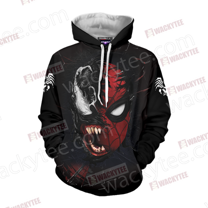 Spider-Man and Venom Unisex 3D T-shirt