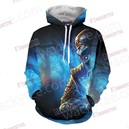 Mortal Kombat Subzero Video Game Unisex 3D T-shirt