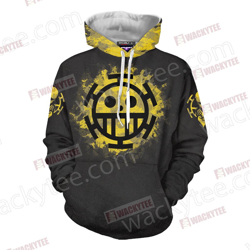 One Piece Trafalgar D. Water Law Unisex 3D T-shirt