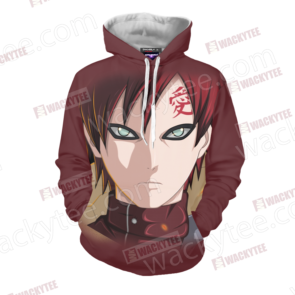 Naruto Gaara New Unisex 3D T-shirt