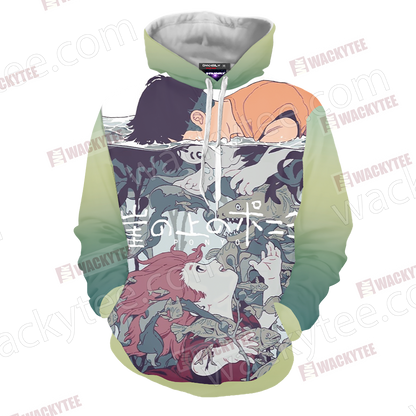 Ponyo - Ponyo And Sosuke Unisex 3D T-shirt