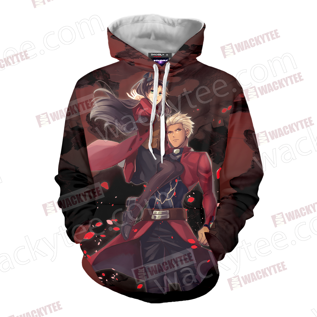 Fate/ Stay Night - Blade And Rin Unisex 3D T-shirt