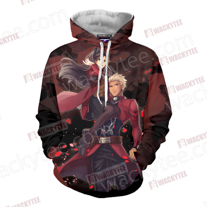 Fate/ Stay Night - Blade And Rin Unisex 3D T-shirt