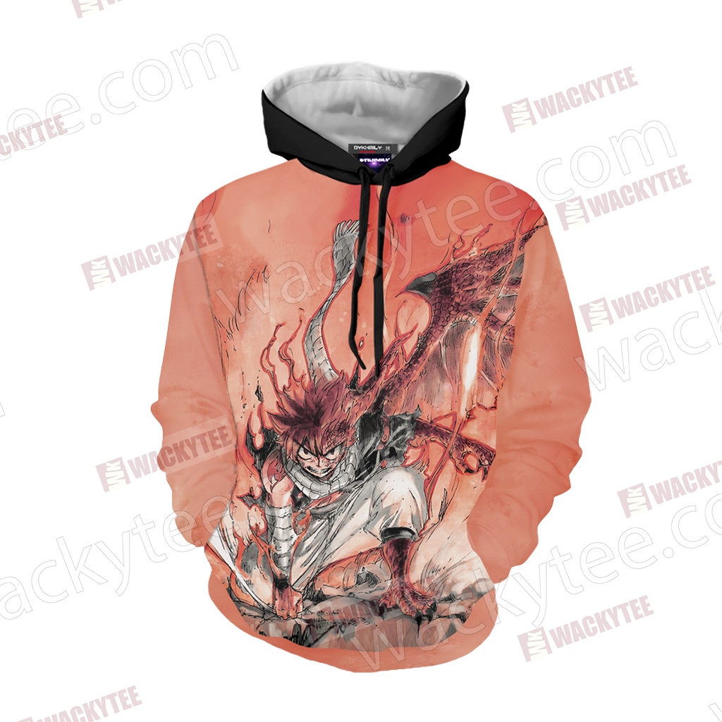 Fairy Tail: Dragon Cry Natsu Dragneel Unisex 3D T-shirt