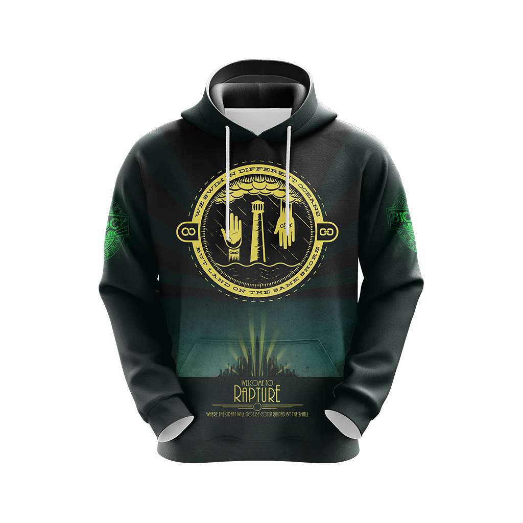 BioShock - No Gods Or Kings Only Man Unisex 3D T-shirt