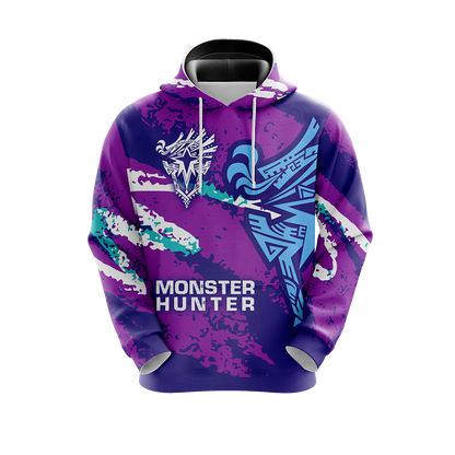 Monster Hunter World Iceborne - Logo Unisex 3D T-shirt