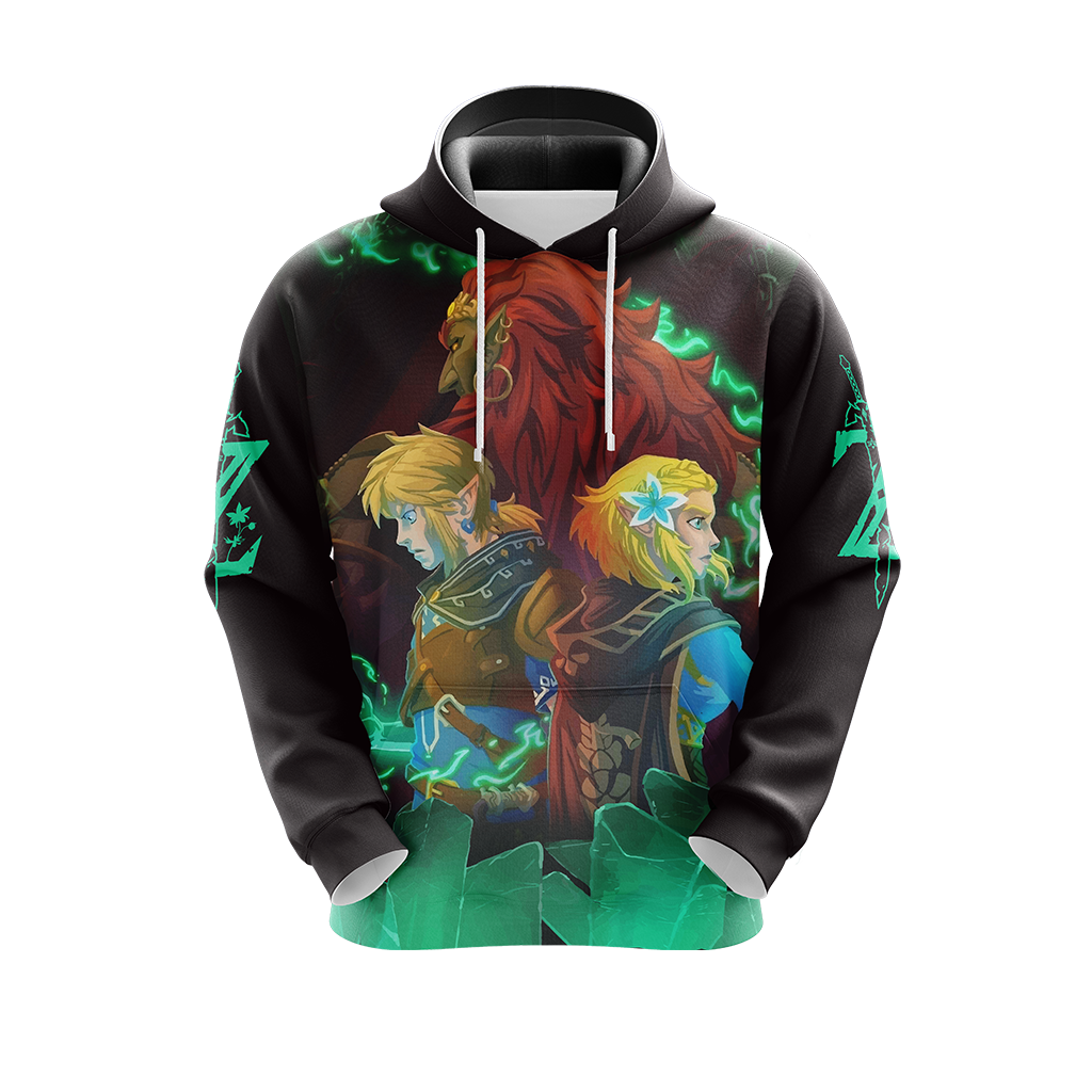 The Legend Of Zelda: Breath Of The Wild (BotW) Link, Zelda And Ganondorf Unisex 3D T-shirt