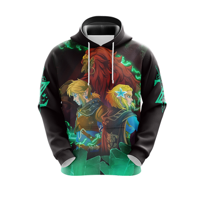 The Legend Of Zelda: Breath Of The Wild (BotW) Link, Zelda And Ganondorf Unisex 3D T-shirt