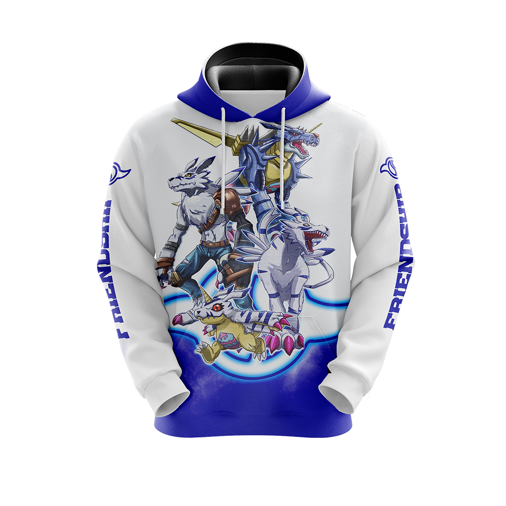 Digimon Gabumon Evolution Unisex 3D T-shirt