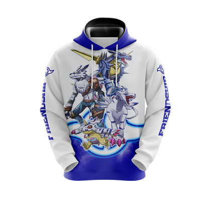 Digimon Gabumon Evolution Unisex 3D T-shirt