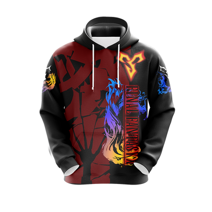 Final Fantasy X Tidus Symbol Unisex 3D T-shirt Zip Hoodie Pullover Hoodie