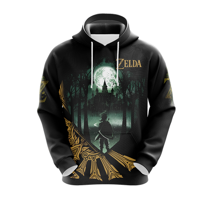 The Legend Of Zelda Unisex 3D T-shirt Zip Hoodie