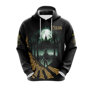 The Legend Of Zelda Unisex 3D T-shirt Zip Hoodie   