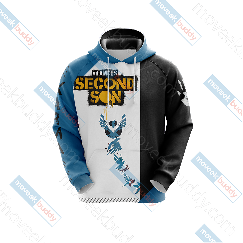 Infamous: Second Son - Karma Symbol Unisex 3D T-shirt   