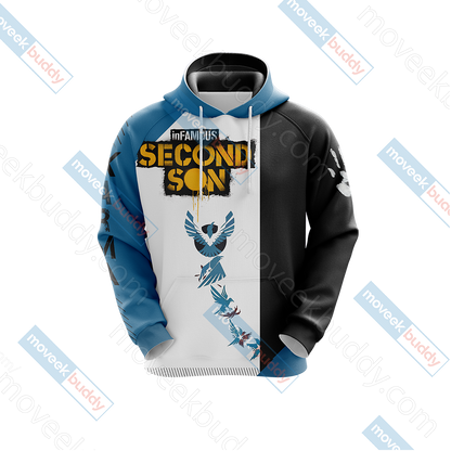 Infamous: Second Son - Karma Symbol Unisex 3D T-shirt   