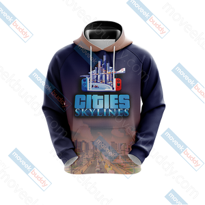 Cities: Skylines Unisex 3D T-shirt   