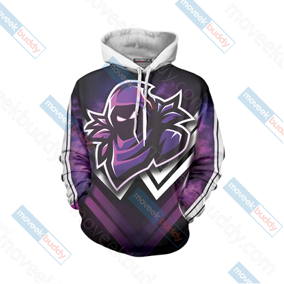 Fortnite - Raven Mascot Unisex 3D T-shirt
