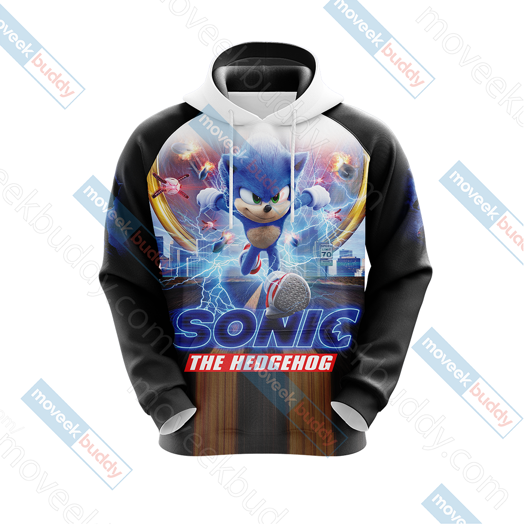 Sonic the Hedgehog (2020) Unisex 3D T-shirt   