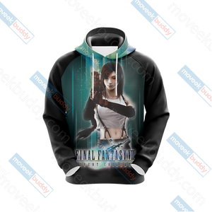 Final Fantasy VII - Tifa Lockhart Unisex Zip Hoodie T-shirt Pullover Hoodie   