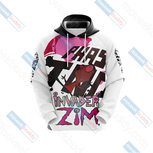 Invader ZIM Unisex 3D T-shirt   