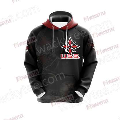 Resident Evil Umbrella Security Service (USS) Unisex 3D T-shirt