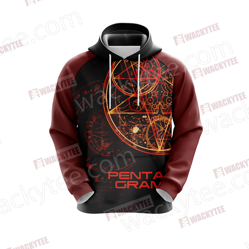 Doom 3 - Pentagram Unisex 3D T-shirt
