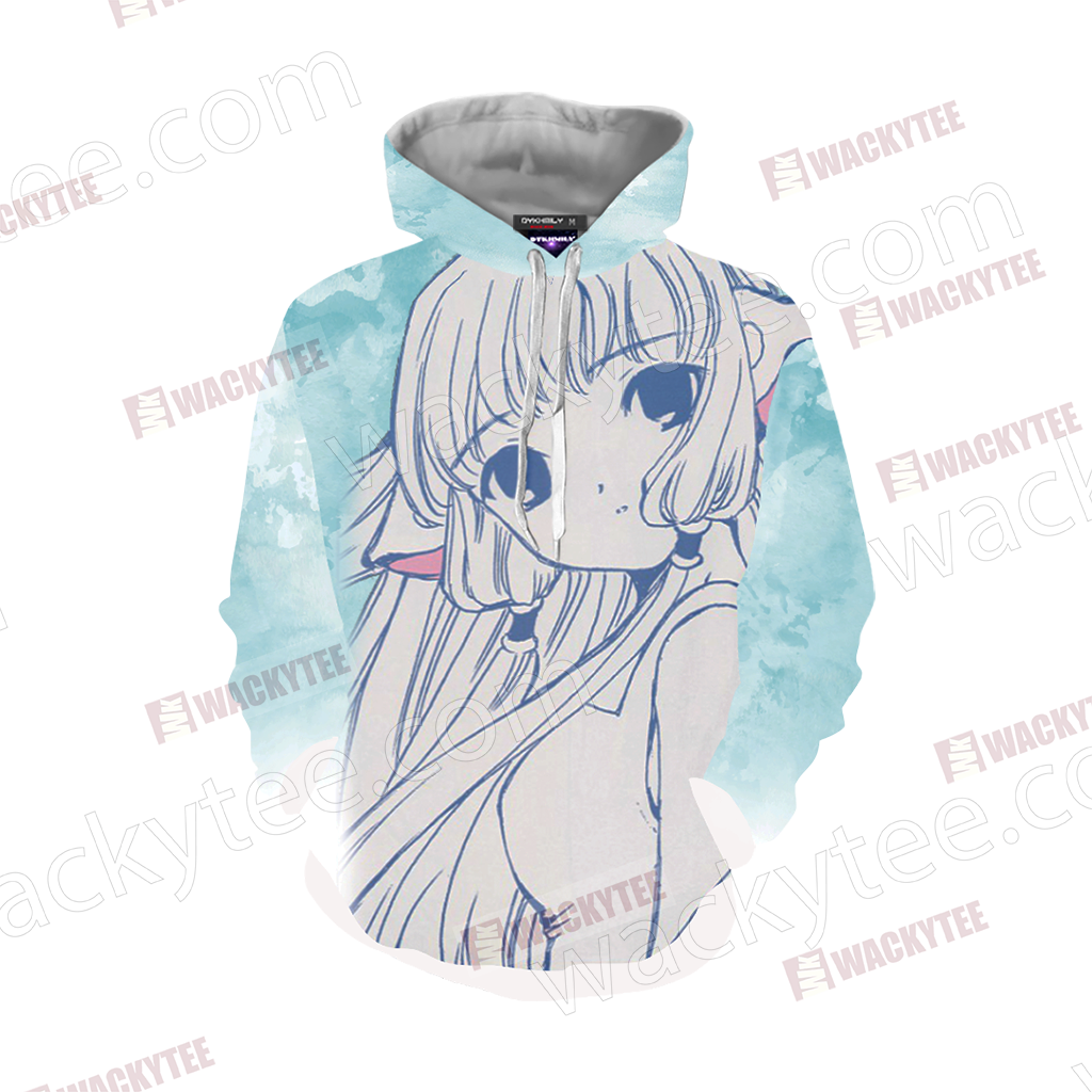 Chobits Unisex 3D T-shirt