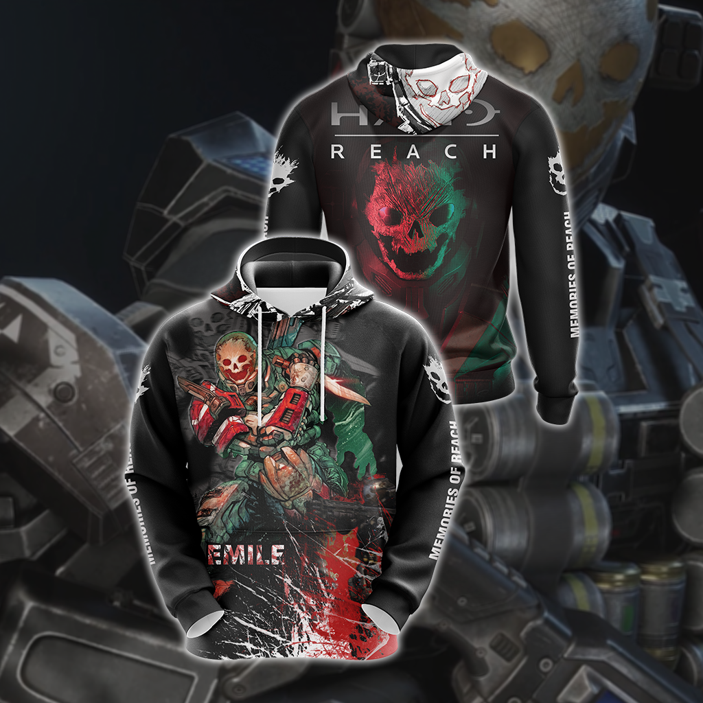 Halo - Emile Unisex 3D T-shirt Hoodie