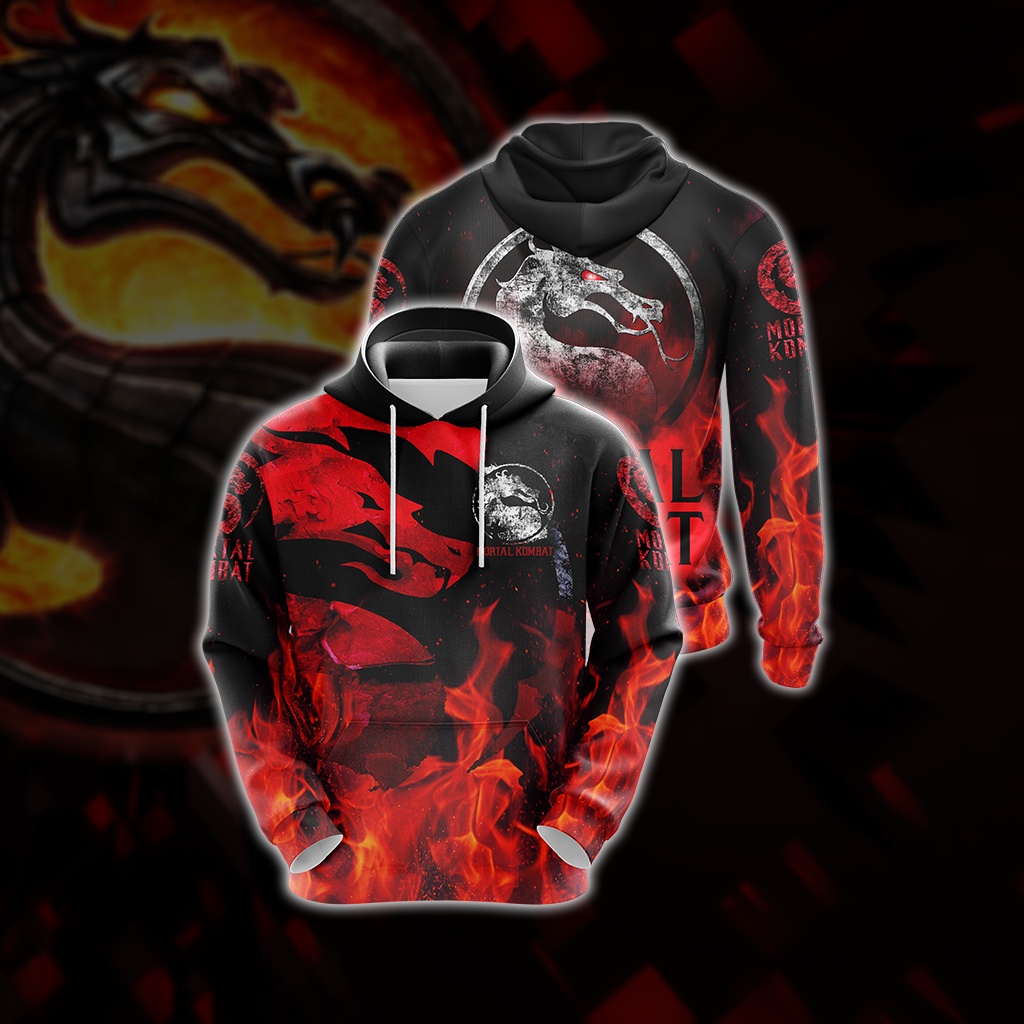 Mortal Kombat Unisex 3D T-shirt Hoodie