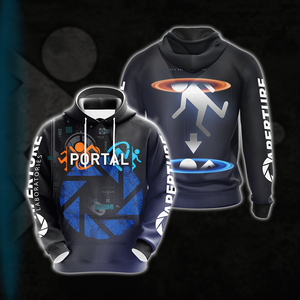 Portal - Aperture Laboratories Unisex 3D T-shirt Hoodie S 