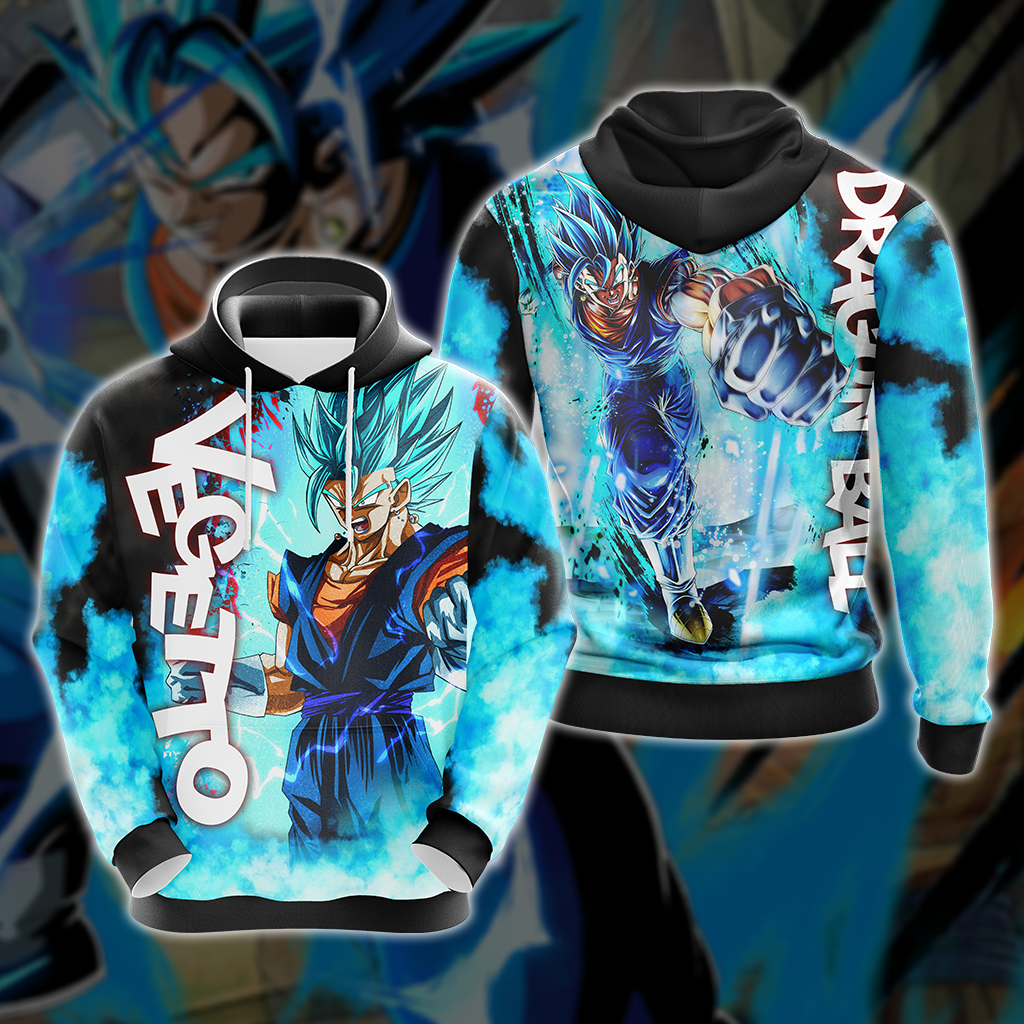 Dragon Ball Vegetto Unisex 3D T-shirt Zip Hoodie Pullover Hoodie Hoodie
